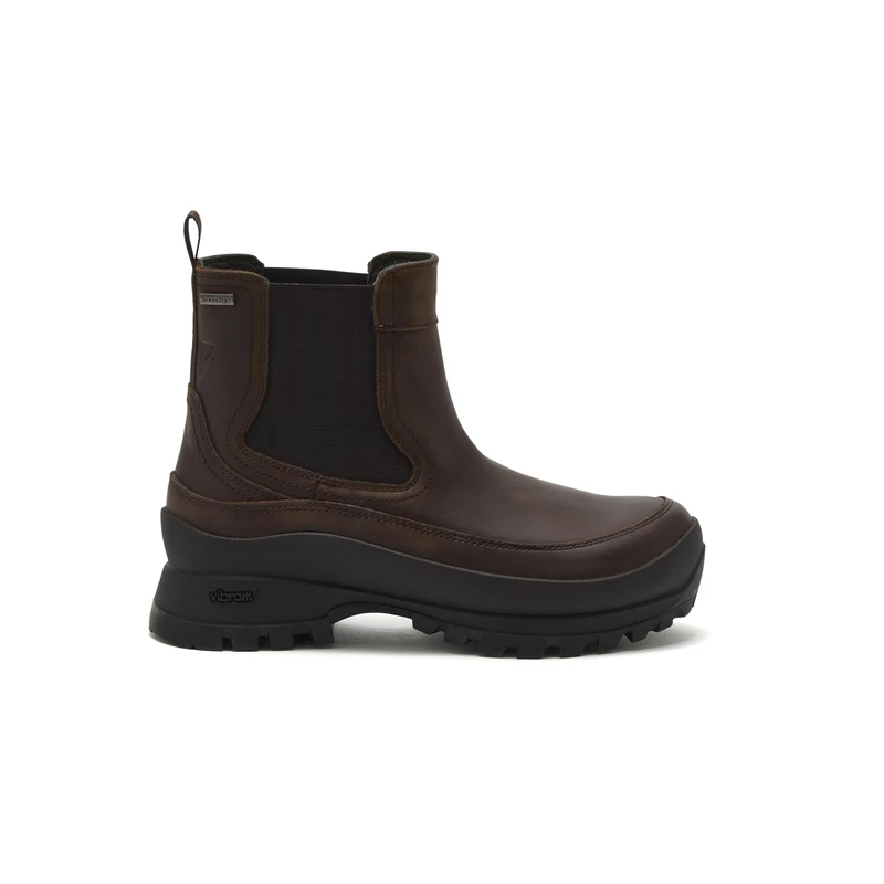 Chatham Women's Badminton Waterproof Chelsea Boots, Dark Brown, 9 - Image 1