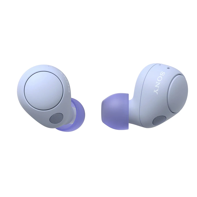 Sony WF-C700N True Wireless Noise Cancelling Earbuds - All-day comfort and stability - Up to 15H battery life with charging case - Lavender (Renewed)