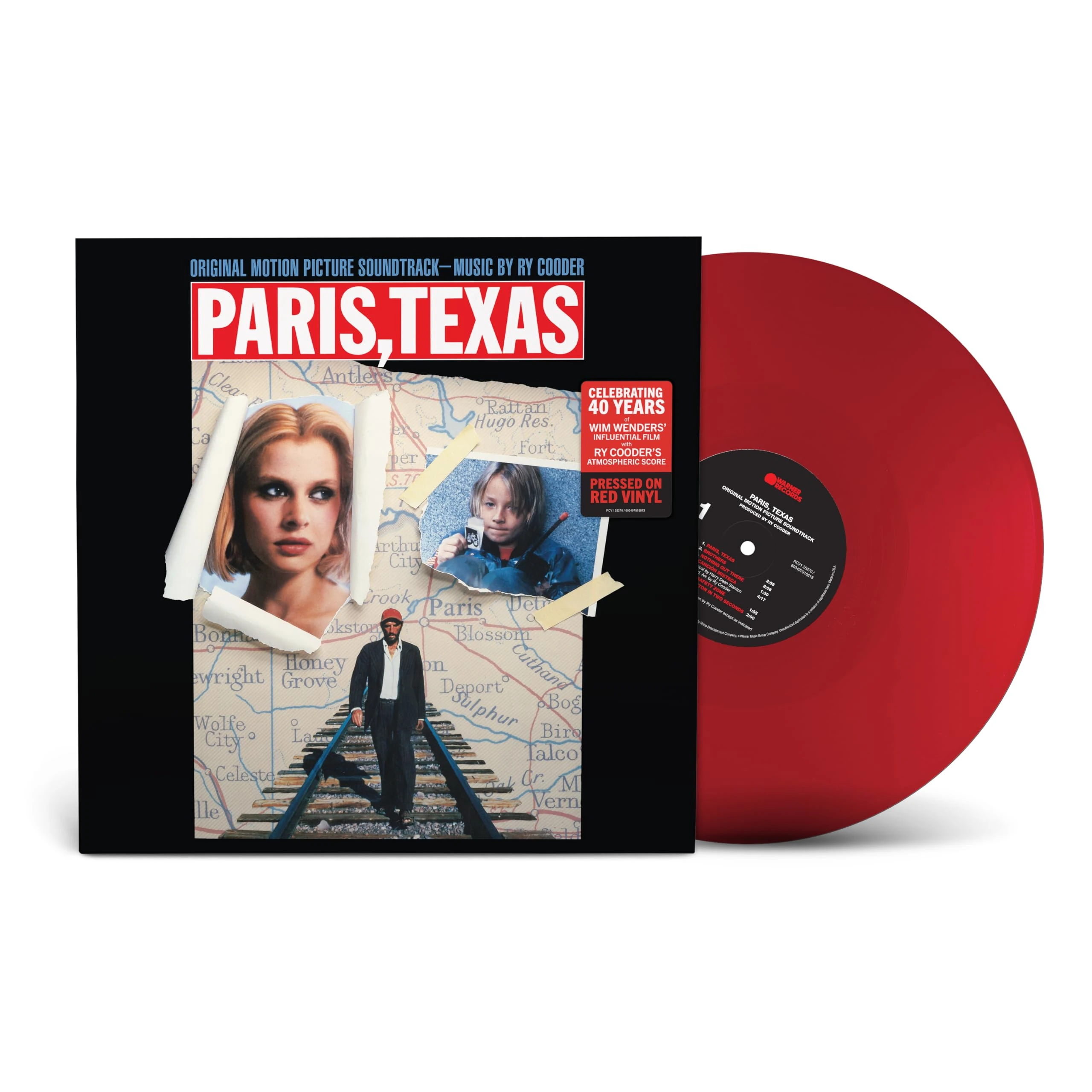 Paris, Texas Soundtrack (Opaque Red Vinyl) [VINYL]