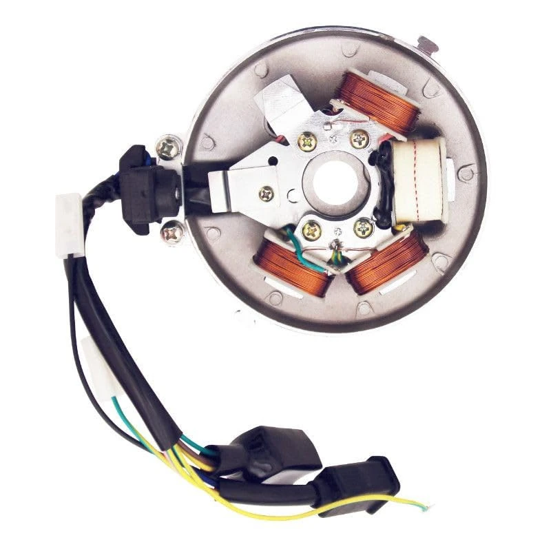 cyclingcolors Ignition Stator Compatible with Peugeot 12v Platinum Sensor for Motorcycle Scooter Moped