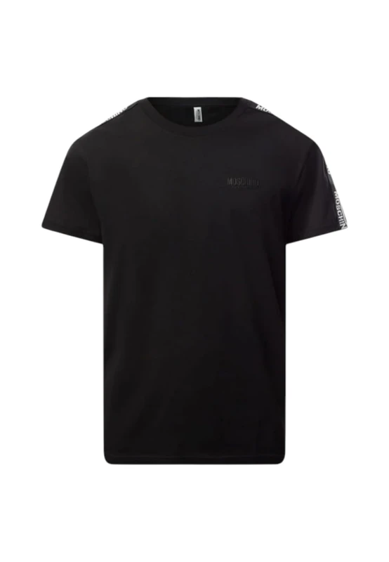 Moschino Men's 251v1a0793 T-Shirt, Black, XL - Image 1