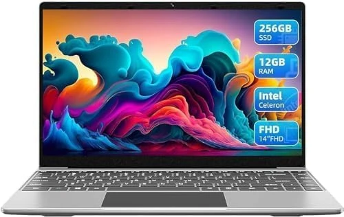 jumper Laptop with Office 365, 15.6 inch HD Display, Windows 11, 5205U Processor, 4GB RAM 128GB EMMC, Dual Stereo Speakers, USB3.0, Portable Laptops for Business, School, and Work