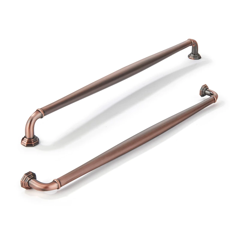 khtumeware 1 Pack Appliance Handle Pull 18 Inch(457mm) Brushed Antique Copper Cabinet Pulls Heavy Duty Solid Cabinet Hardware for Cupboard Drawer Pulls Dresser Handle