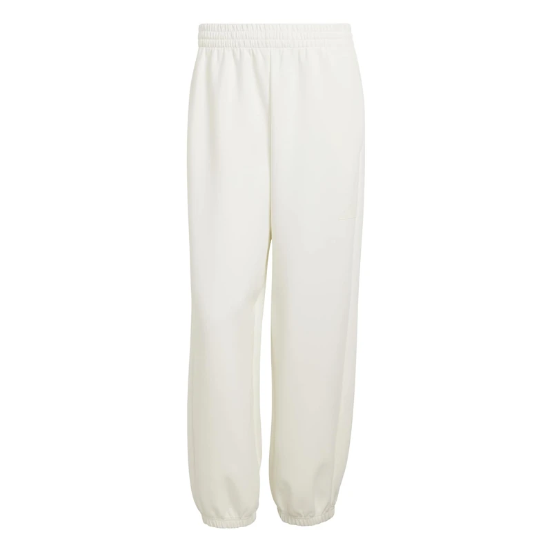 adidas Men's Soft Lux Loose Pants, Off White, L
