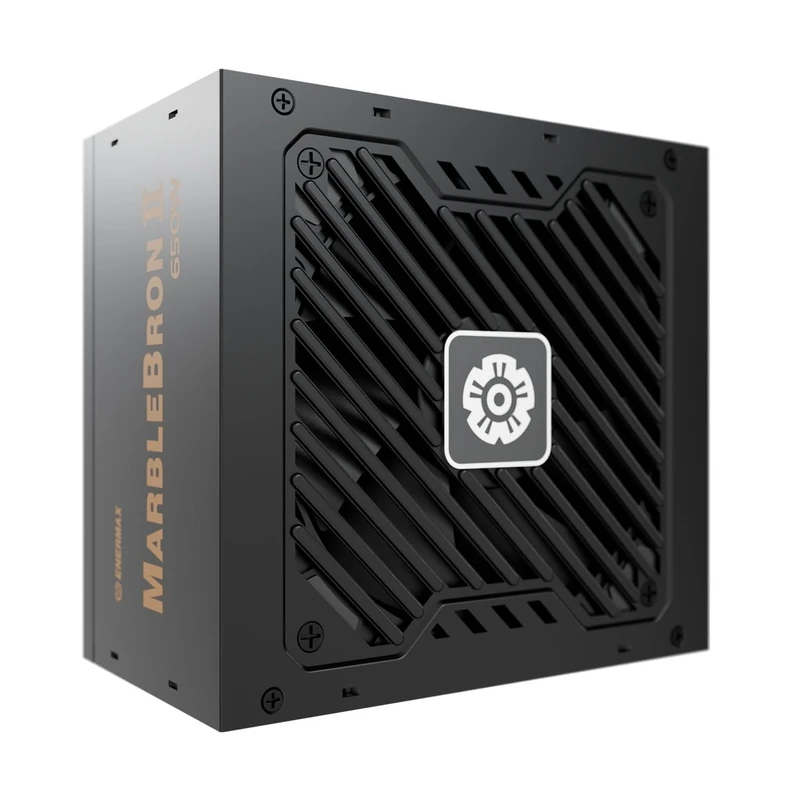 ENERMAX MARBLEBRON II 650 Watt Modular 3.1 ATX Gaming Power Supply Individual Sleeve Cable 80PLUS Bronze Quiet 120 mm FDB Fan DC to DC with Japan Capacitor 6-Way Protection EMB650AWT-MAC