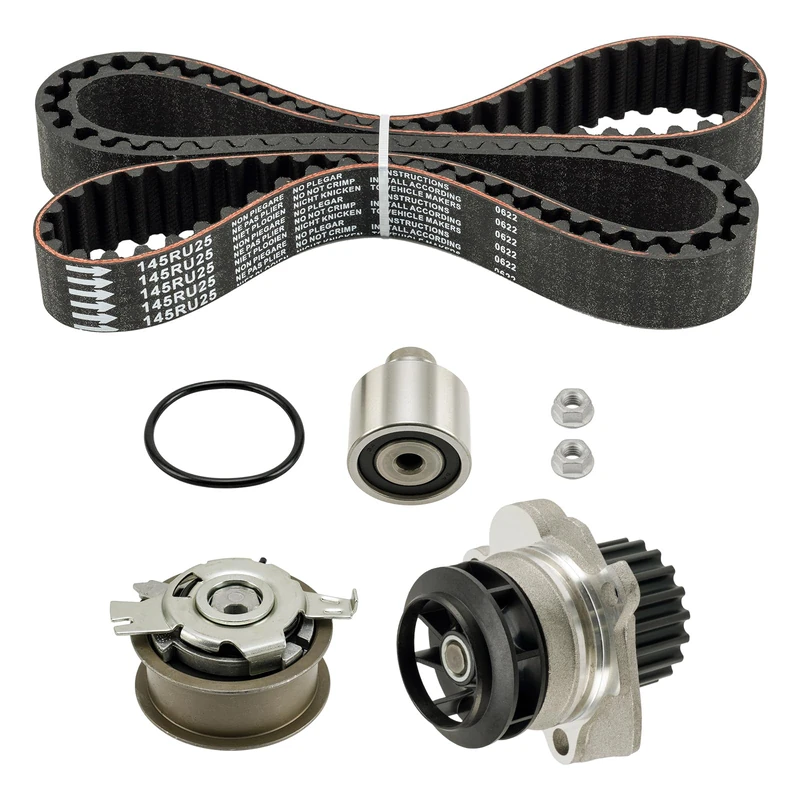 Fesuda Timing Belt Set with Water Pump -WK3016 Suitable for VW/Passat/Sharan/Golf (2005-2010), A3 Sportback/A4 B6/A4 B7/A3 (2000-2008)