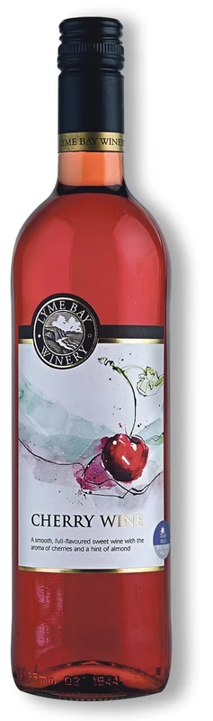 The Lyme Bay Winery Cherry Wine 75cl (Pack of 6)