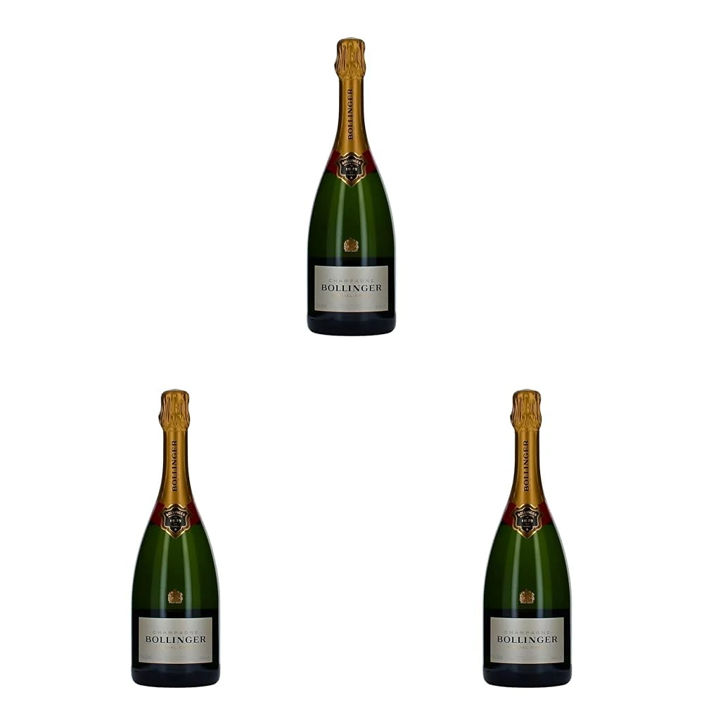 Bollinger Special Cuvee Non Vintage Champagne | 75 cl (Pack of 3)