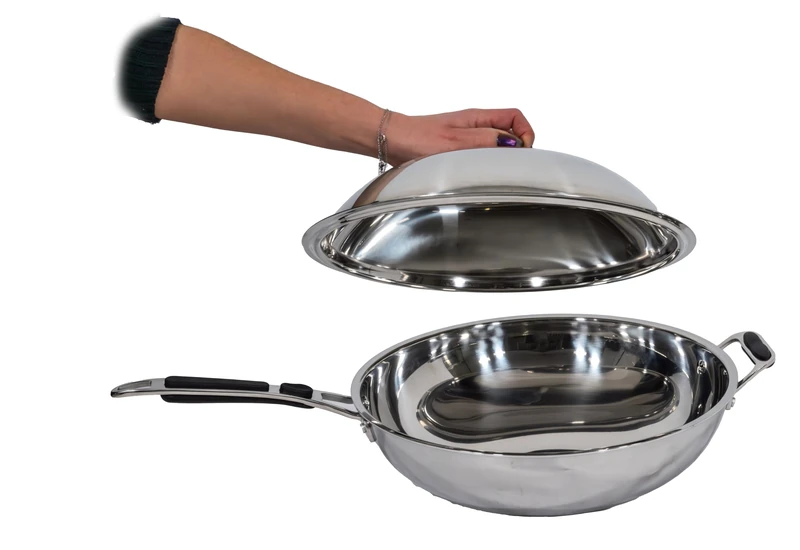 Casselin Wok with lid 36 cm CW36