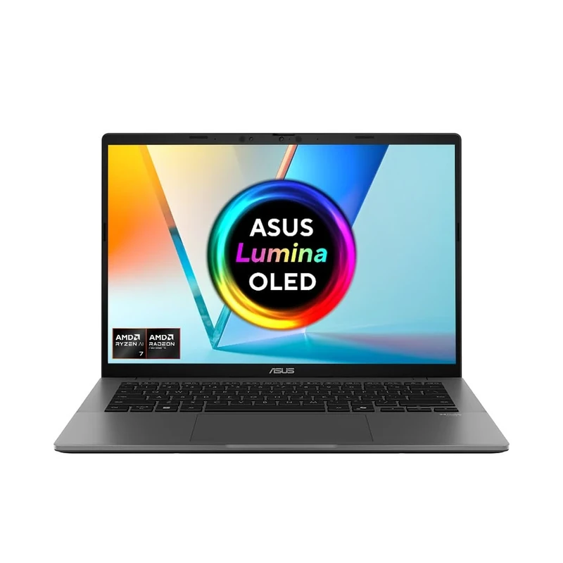 ASUS Vivobook S 14 OLED M3407HA Laptop | 14.0" WUXGA OLED Screen | CoPilot+ PC | AMD Ryzen AI 7 350 8-Core Processor | 32GB RAM | 1TB PCIe SSD | Windows 11