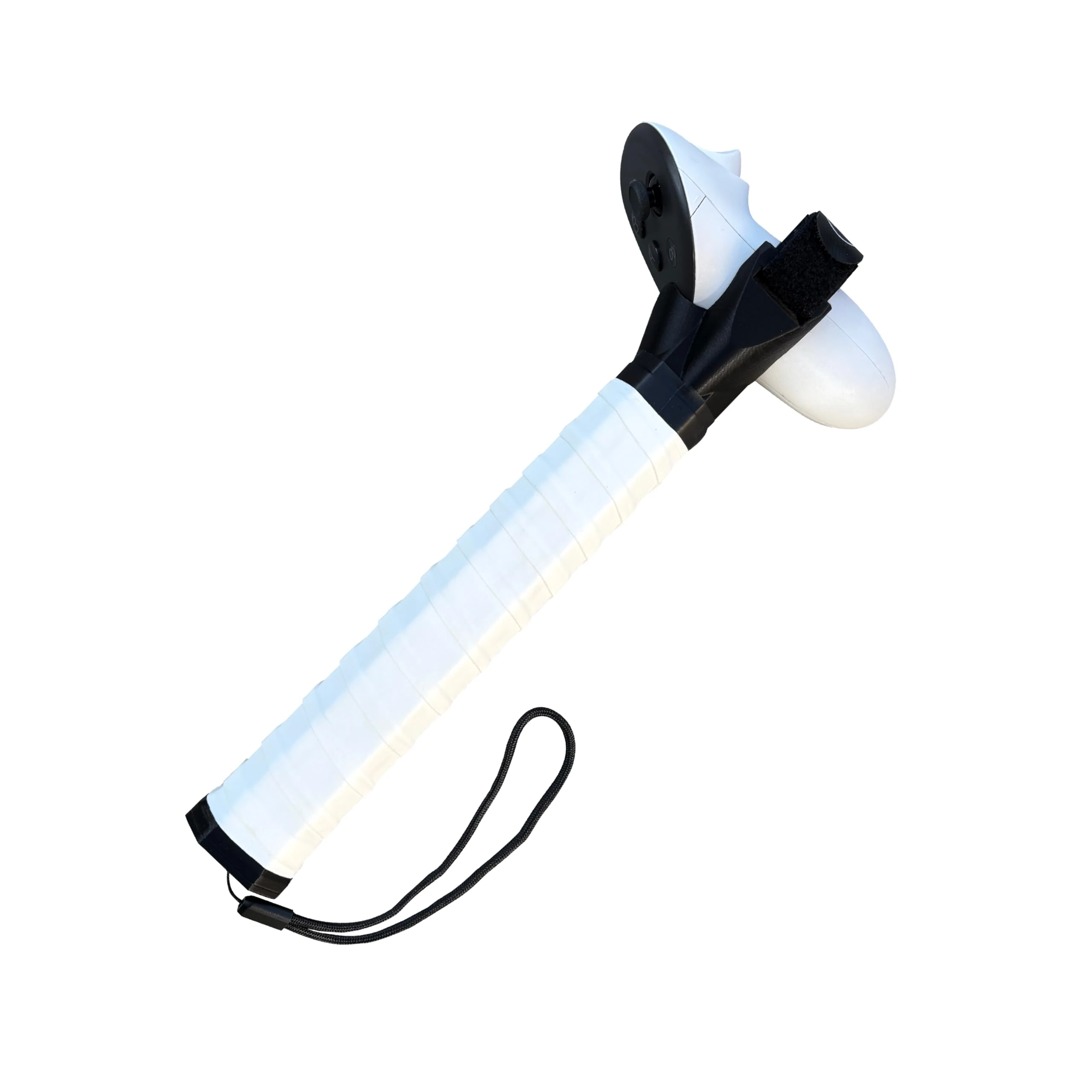 MINT 3D Pro VR Tennis Grip compatible with Meta Quest 3, Quest 3s and Quest Pro. VR Grip Accessory