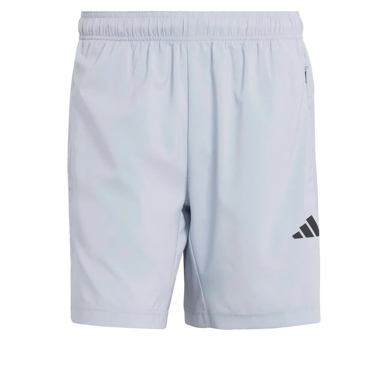 adidas Men's Workout Essentials Base Woven Short, Halo Silver, XXL 9 inch