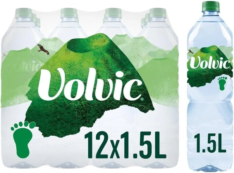Vol vic Still Natural Mineral Water 1.5 Litre Plastic Bottles - 12 x 1.5L