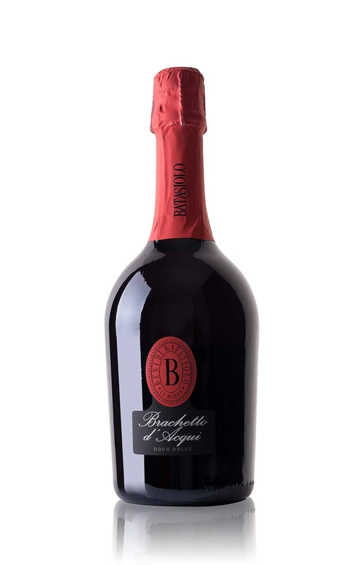 Batasiolo, BRACHETTO D'ACQUI DOCG SPUMANTE, 750ml, Sparkling Sweet Red Wine, Charmat Martinotti Method (Pack of 6)