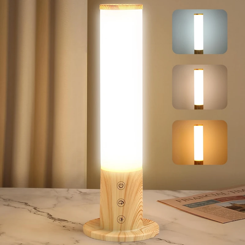 Caromolly SAD Lamp - 10000 Lux Light Therapy, 360-degree Brightness, 3 Temps