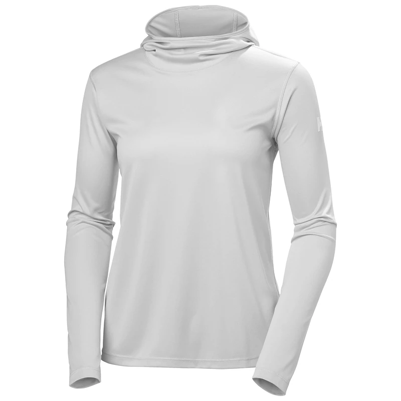 Helly Hansen Womens W Hh Tech Hoodie, Grey Fog, L