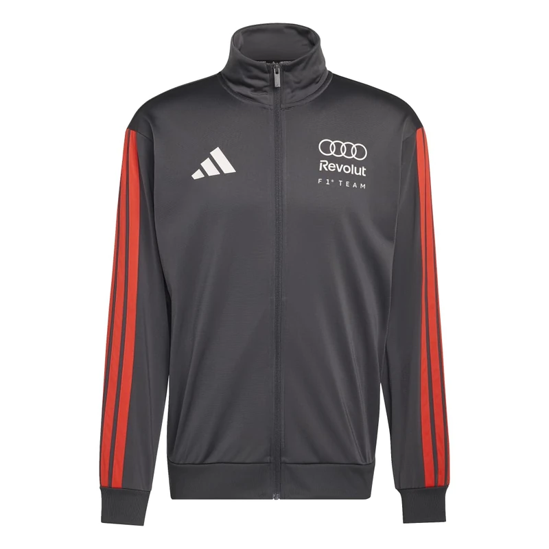 adidas Men's AUDI FORMULA ONE TEAM DNA TRACK TOP, utility black, XL
