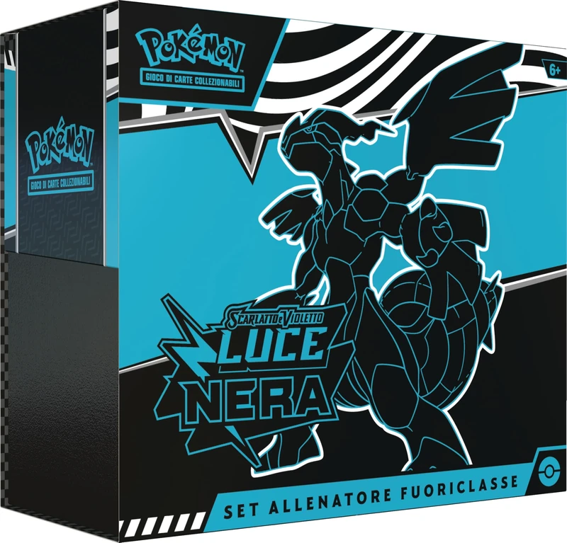 Pokémon: Zekrom Scarlet & Violet Superhero Trainer Set - Black Light TCG (Thundurus Full-Length Card, Nine Expansion Packs and Premium Accessories)
