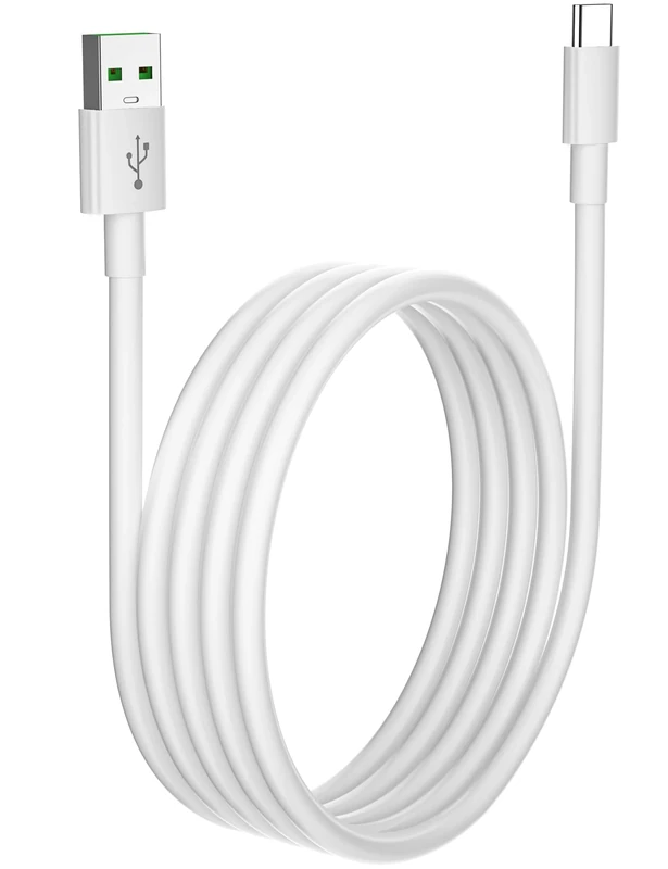 80W 65W SUPERVOOC Charger Cable for OPPO,1M USBA to USB C Charge Cord VOOC Fast Charging Lead for OPPO Find X8 X6 X5 Pro Lite/Reno14 13 12F 12 A79 A80 A60 A54 A40/for OnePlus 13R 13 Nord 4 3/Realme