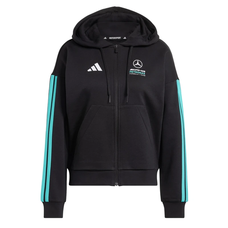 adidas Women's Mercedes-AMG Petronas F1 DNA Full Zip Hoodie