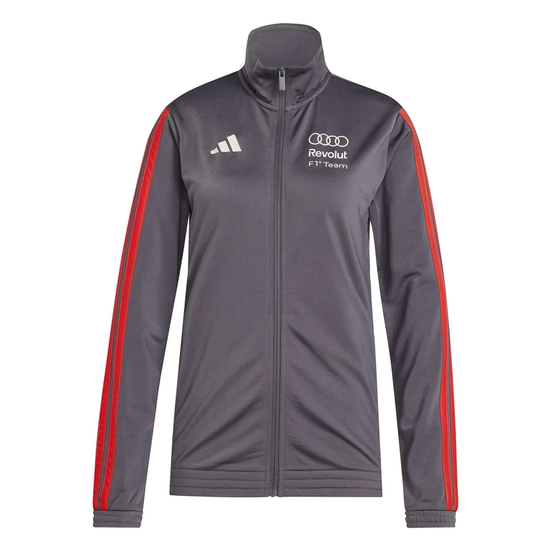 adidas Women's AUDI FORMULA ONE TEAM DNA TRACK TOP, utility black, XXS