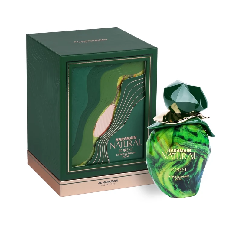 Al Haramain 100ml Women Extrait de Parfum Spray | Arabian Fresh Floral Fragrance (Natural Forest)