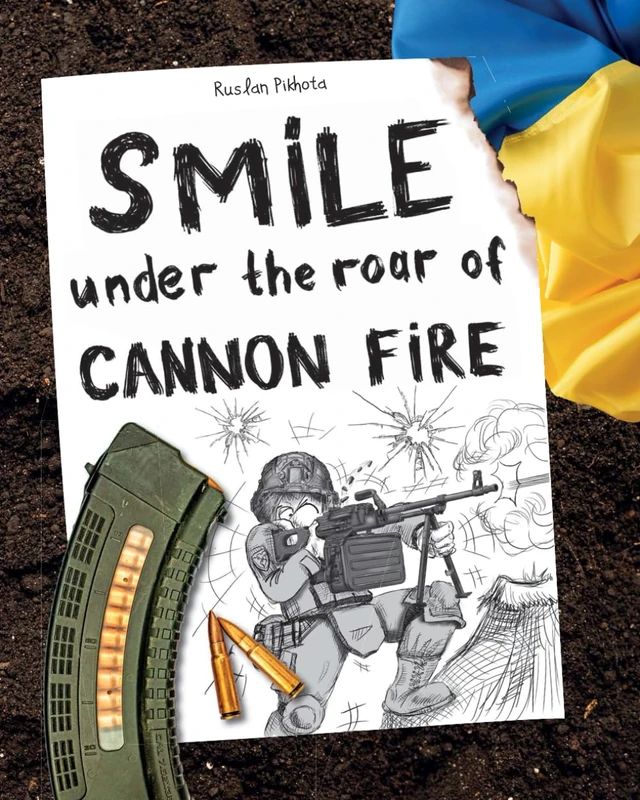 Smile Under the Roar of Cannon Fire: Cartoons from a soldier in the Russian-Ukrainian war - Image 1