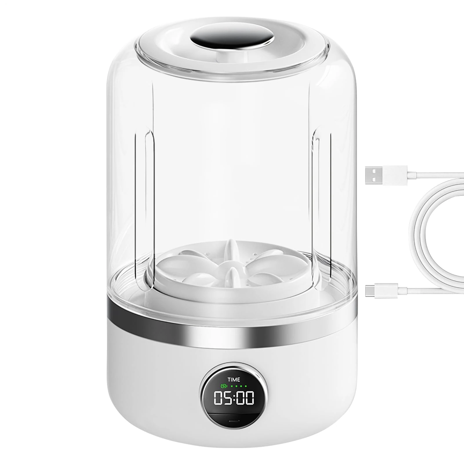 Ye02 Underwear Washer, Ye02 Portable Washer | Portable Rechargeable Cordless Miniature Washing Machine, Miniature Laundry Washing With 2 Modes Cleaning,Energy Class E