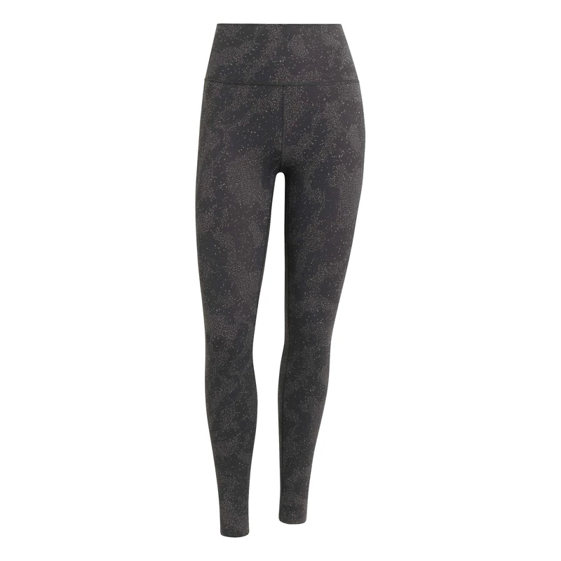 adidas Women's All Me Print 7/8 Leggings, charcoal/black, XS