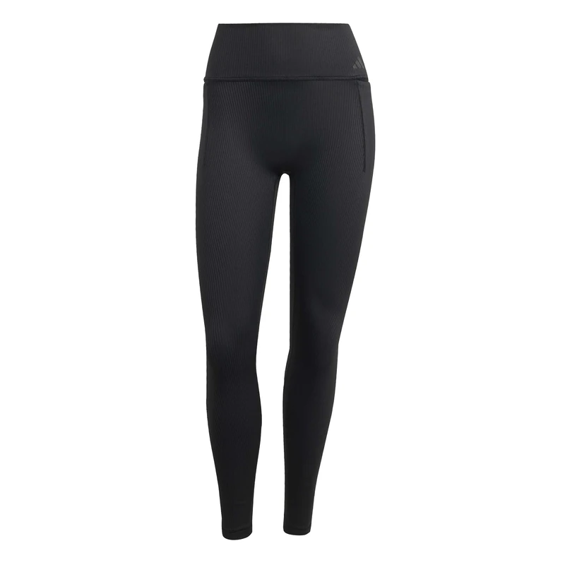 adidas Women's Optime Workout Rib Full Length Leggings, black, S