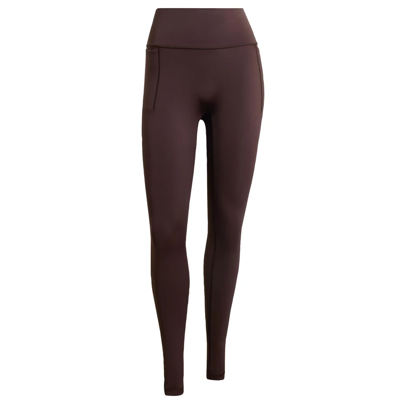 adidas Women's Optime Workout Full Length Leggings, Aurora Coffee, XL