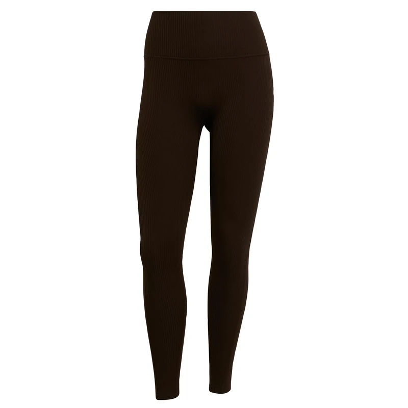 adidas Women's All Me Rib 7/8 Leggings, Aurora Coffee, XS - Image 1