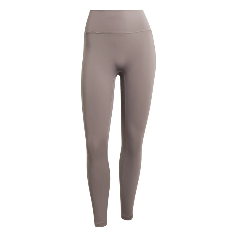 adidas Women's Optime Workout 3-Stripes 7/8 Leggings, Charcoal, S