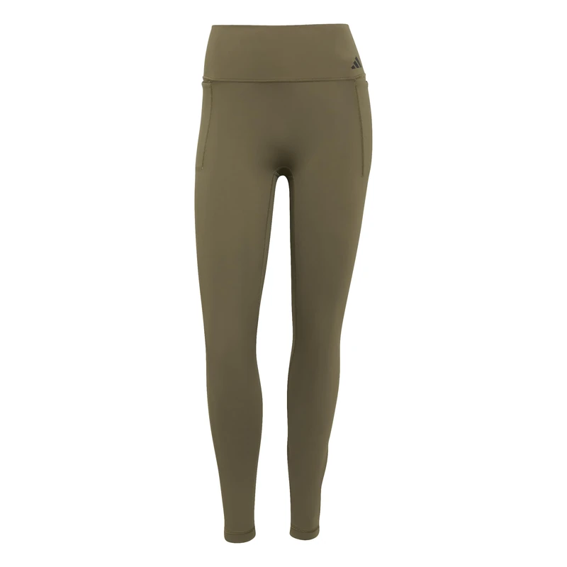 adidas Women's Optime Workout Full Length Leggings, Olive strata, XS