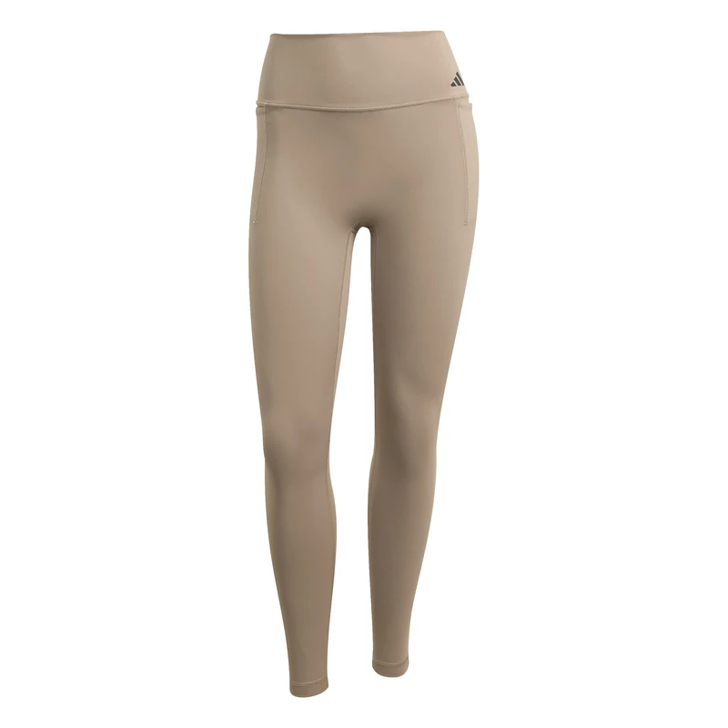 adidas Women's Optime Workout 7/8 Leggings, Chalky Brown, L