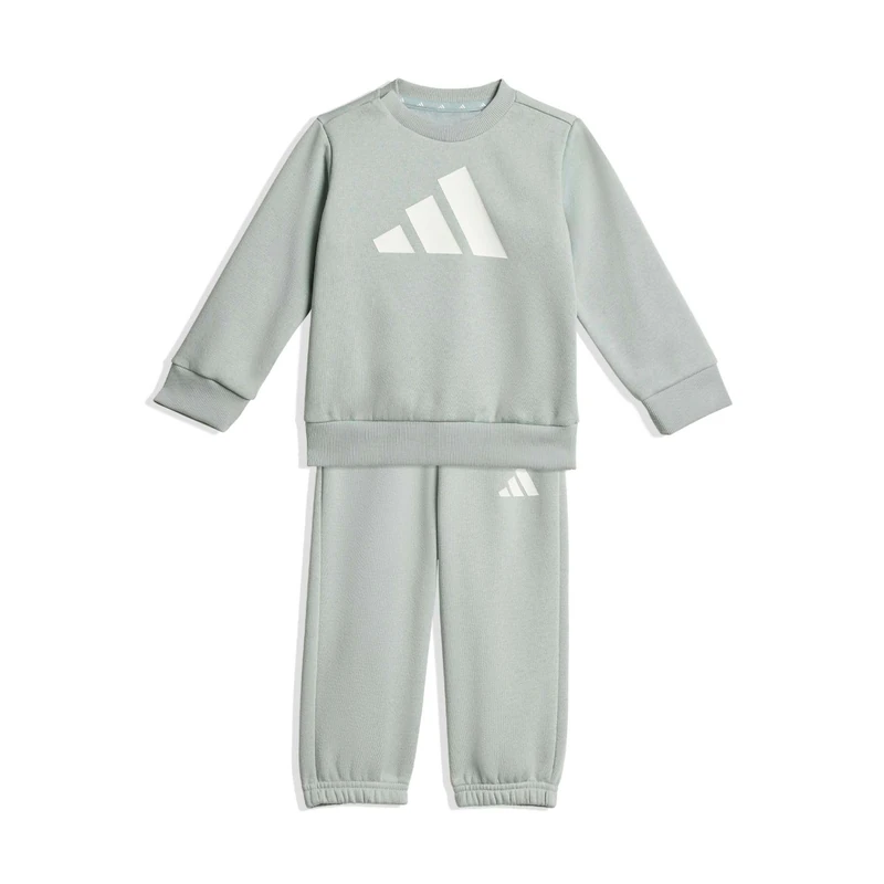 adidas Unisex Baby BIG LOGO ESSENTIALS JOGGER, Wonder Sage/white, 12-18 Months