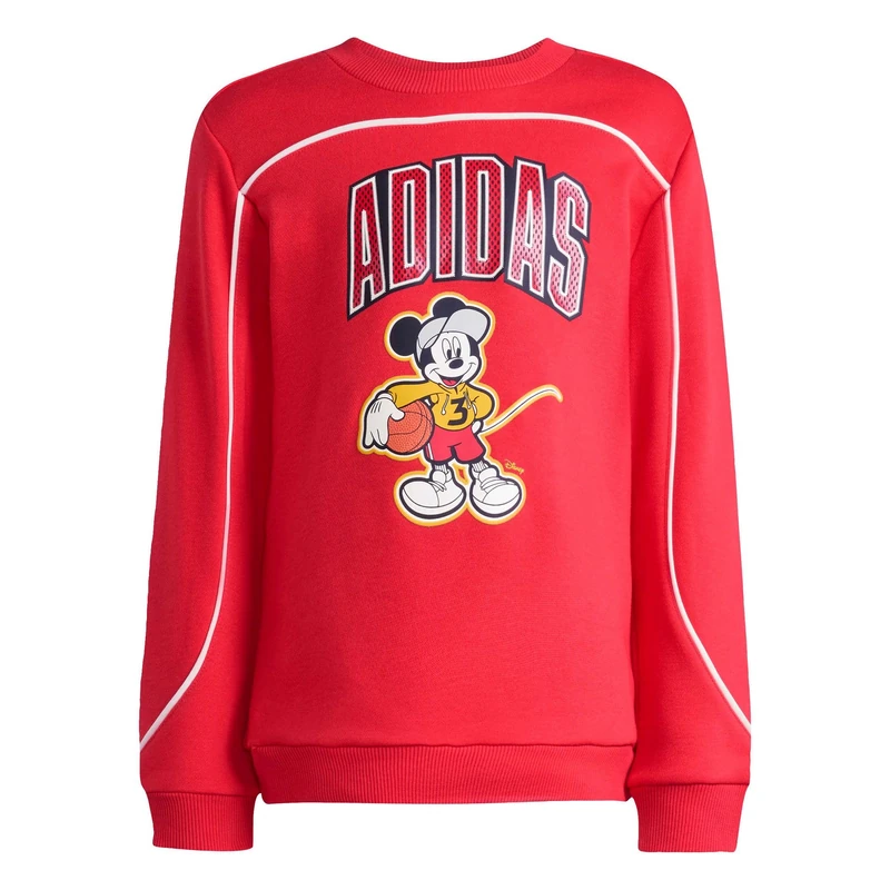adidas Unisex Kids DISNEY MICKEY MOUSE JOGGER, pure ruby/off white, 9-10 Years