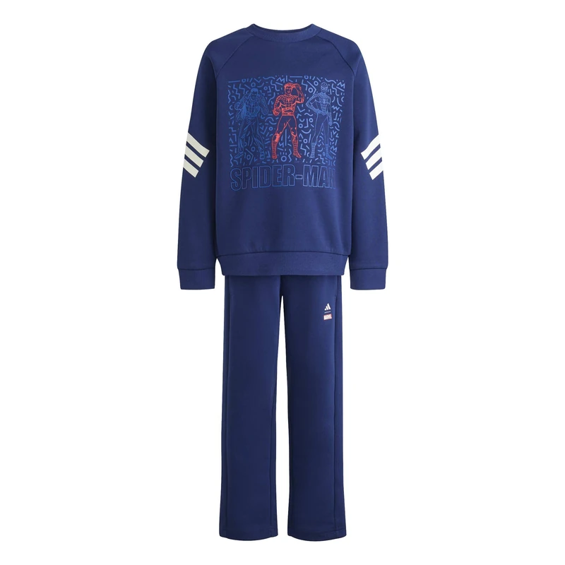 adidas Unisex Kids MARVEL SPIDER-MAN JOGGER, dark blue/off white, 3-4 Years