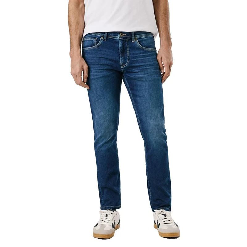 Pepe Jeans Men's Slim GYMDIGO Jeans Track, Blue (DENIM-5AG), 31 W/34 L