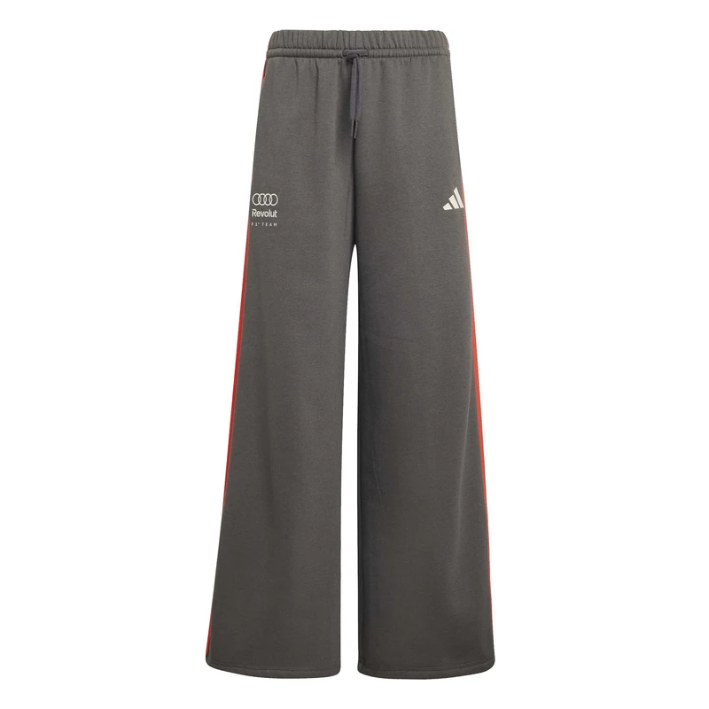 adidas Women's Audi Formula ONE Team DNA Wide Leg Pants, Utility Black, XXS