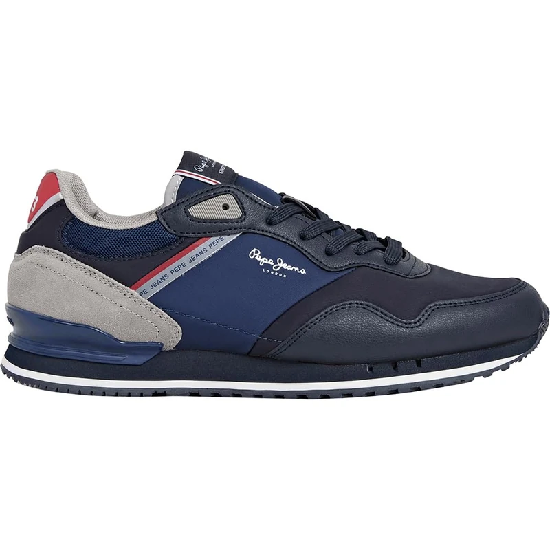 Pepe Jeans Men's London Cross M Sneak, Blue (Navy), 9