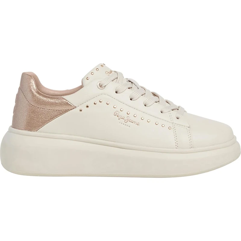 Pepe Jeans Women's YARA Choice W Sneak, Pink (Pale Beige), 5 UK