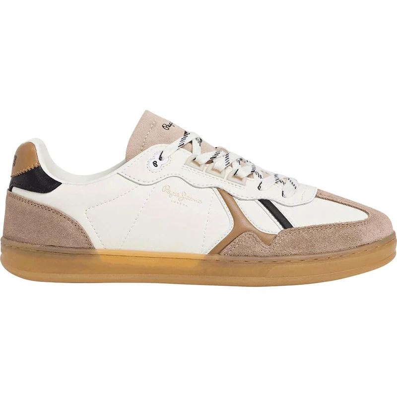 Pepe Jeans Men's Ball Mood M Sneak, Brown (Stowe Beige), 12 UK