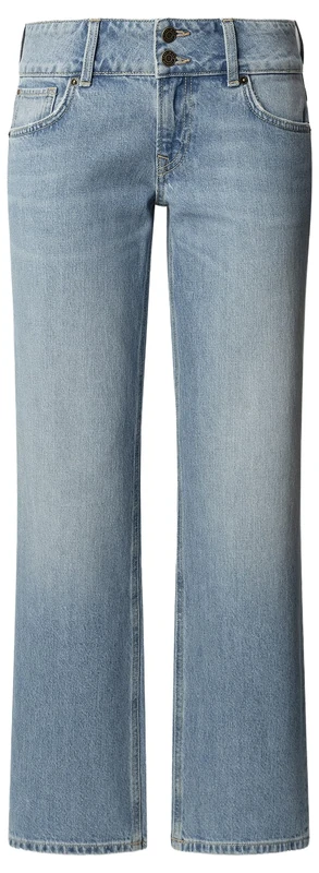 Pepe Jeans Women's Straight Jeans LW Venus, Blue (DENIM-2VC), 29W x 32L