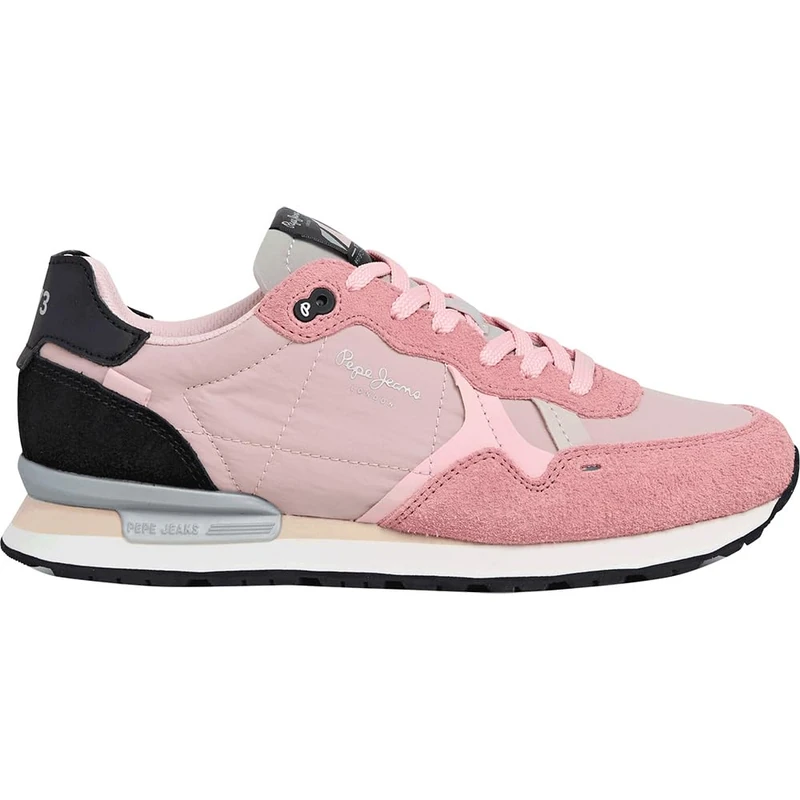 Pepe Jeans Women's BRIT AIR W Sneak, Pink (Factory Pink), 5 UK