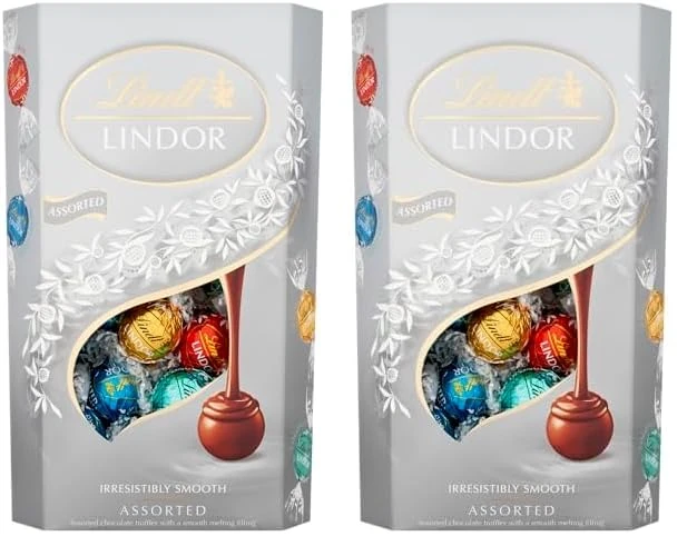 Lindt Lindor Assorted 600g (Pack of 2)