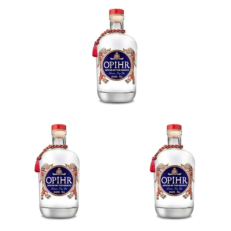 Opihr Gin Spices of the Orient - 70 cl (Pack of 3)
