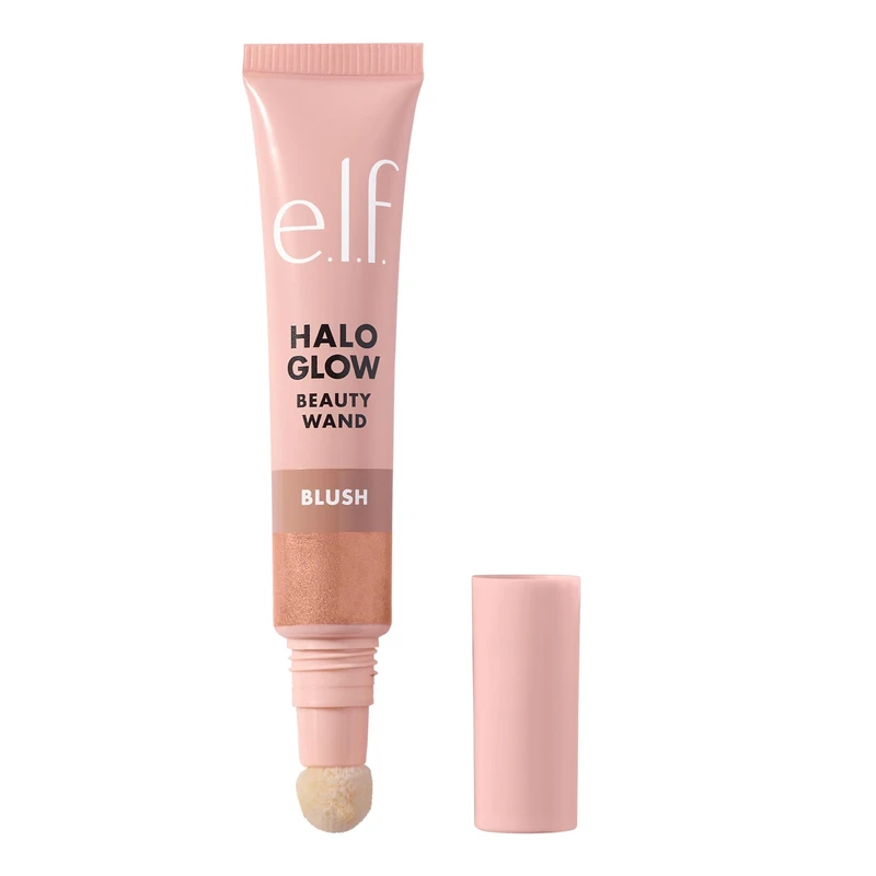 e.l.f. Halo Glow Blush Beauty Wand, Liquid Blush Wand For Radiant, Flushed Cheeks, Infused With Squalane, Vegan & Cruelty-free, Candlelit (Pack of 6)