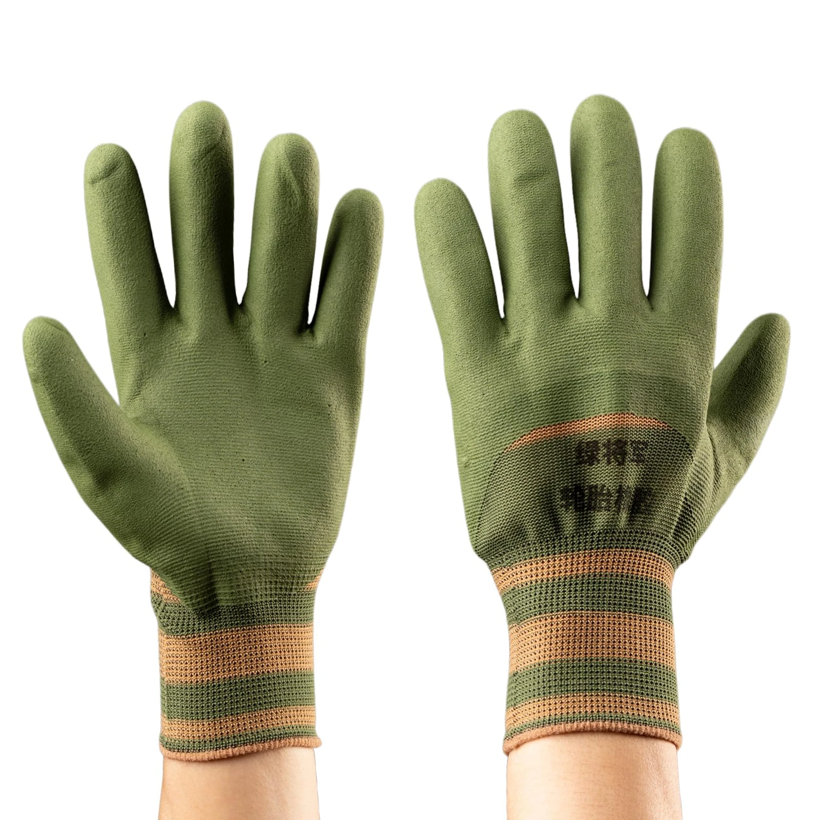 Thornproof Gardening Gloves - Puncture Resistant & Waterproof, Durable Rose Pruning Gloves for Planting, Flower Arranging, Landscaping, Picking Chestnuts - Reinforced Palm, Green