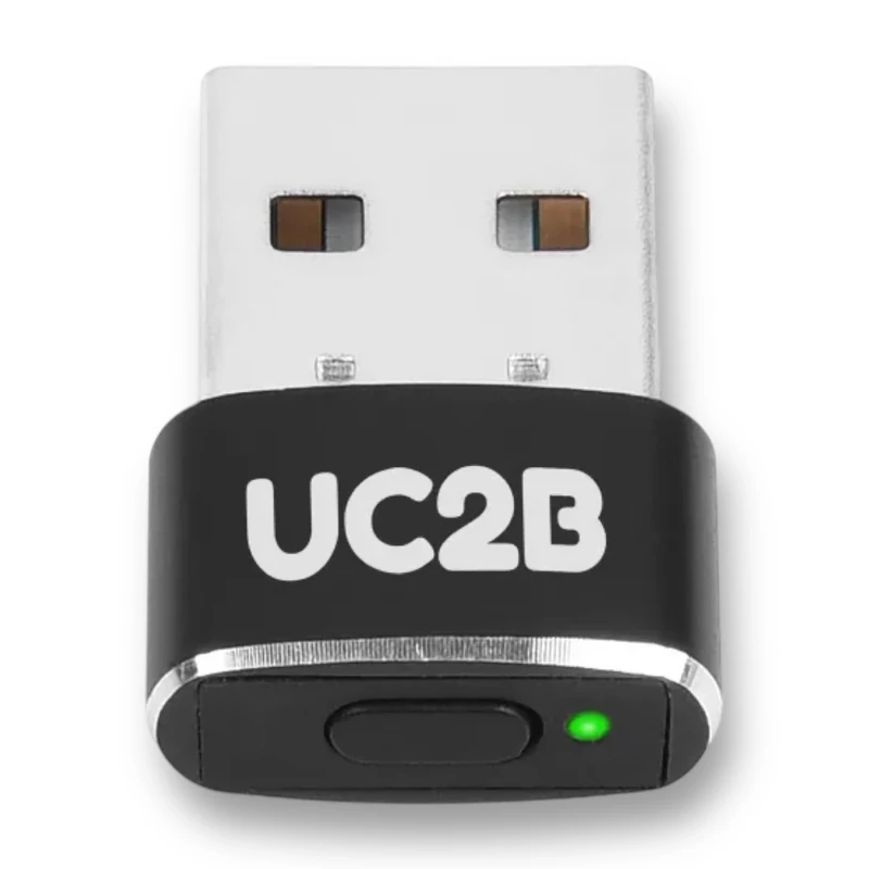 USB Mover Jiggler Undetectable – Automatic Mouse Wiggler for Computer Mouse with 3 Modes, No Driver Needed, Works with PC, MAC, Chromebook etc. – Keep Active on Teams, Zoom (USB)